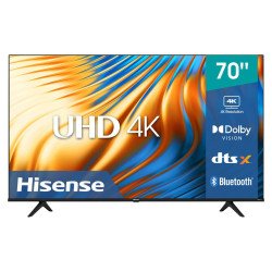 Smart TV Hisense 70A6H, 177.8 cm (70"), 3840 x 2160 Pixeles, LED, Wifi