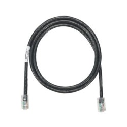 Cable de parcheo UTP Categoría 5e, con plug modular en cada extremo - 3 m. - Negro