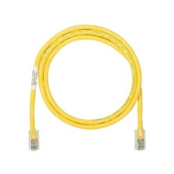 Cable de parcheo UTP Categoría 5e, con plug modular en cada extremo - 2 m. - Amarillo