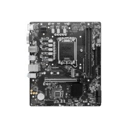 Tarjeta madre MSI B760 Intel s-1700 14a, 13a, 12a gen, 2x DDR4 4800, HDMI, m.2, 4x USB3.2, wifi, maTX, gama media