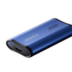 SSD Externo ADATA SE880 1TB. Interfaz USB 3.2 Gen 2 X2 Puerto USB-C. Color azul.