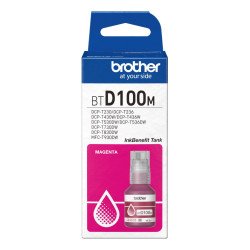 Botella de tinta Brother BTD100M magenta rendimiento aproximado 5,000 páginas, compatible con DCPT230, DCPT530DW, DCPT730DW, MFC