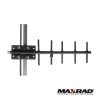 Antena base, direccional, rango de frecuencia 890 - 960 MHz (Yagi 5 el