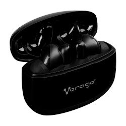 Audífono Vorago bluetooth 5.3, manos libres, 4.5 hrs, control táctil
