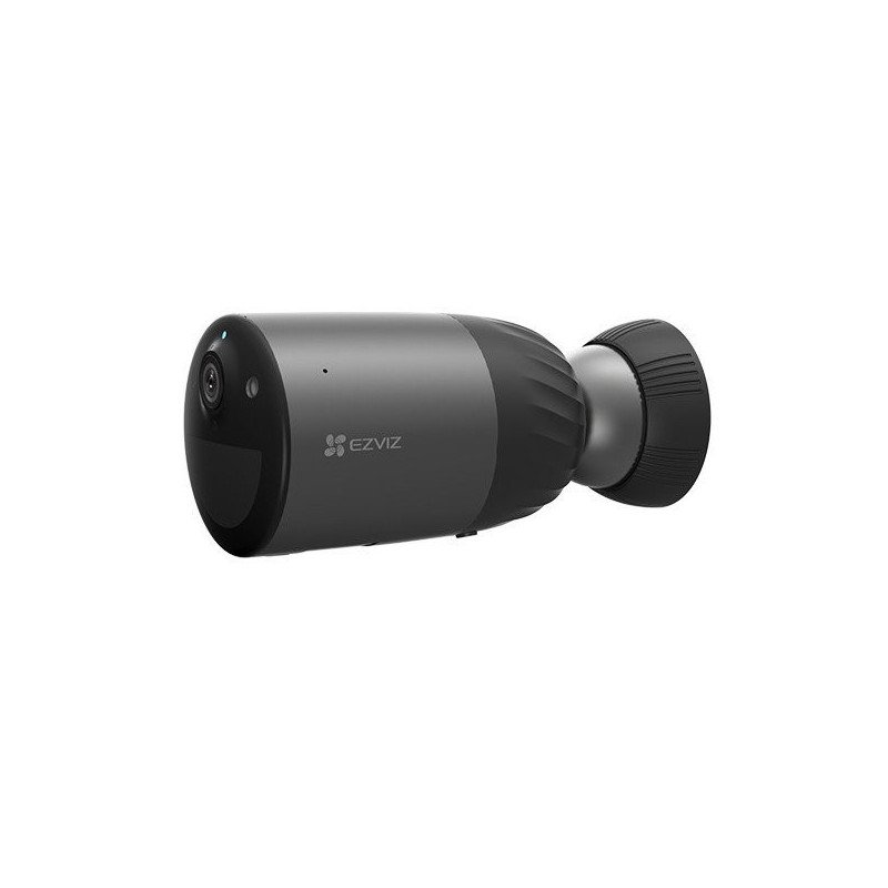 Cámara IP inalámbrica con batería recargable (cero cables), 2 megapíxel, sirena y estrobo, alertas de audio personalizable, uso