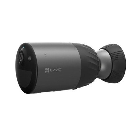 Cámara IP inalámbrica con batería recargable (cero cables), 2 megapíxel, sirena y estrobo, alertas de audio personalizable, uso