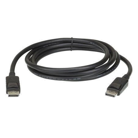 Cable DisplayPort, Longitud 2m, Alta definición | Hasta 8K, HDR Dinámico | 32 canales de audio digital, Pestañas de segurida