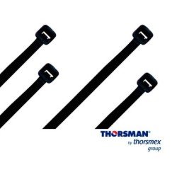 Cincho Thorsman 4200-03001 negro 4.8-190mm con 100 piezas