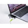 USB-C Travel Dock con Power Pass-Through