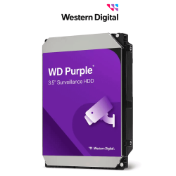 Disco Duro de 10TB Purple PRO, Especial para Videovigilancia con IA, Tecnología IA AllFrame, Interface: Sata 6 Gb/s, Cache 512 M