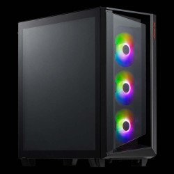 Gabinete gamer XPG Cruiser ST negro mid tower
