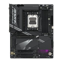 Tarjeta madre Gigabyte X870 a elite wifi7, socket AM5, DDR5 8200 mt/s, wifi 7, BT 5.4, PCIe x16 5.0, m.2, ATX, gamer