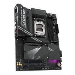 Tarjeta madre Gigabyte X870 a elite wifi7, socket AM5, DDR5 8200 mt/s, wifi 7, BT 5.4, PCIe x16 5.0, m.2, ATX, gamer