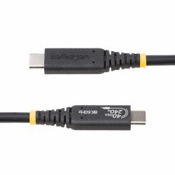 Cable USB4 de 1m, cable tipo c certificado USB-if USB-c 40g