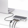 Cable USB4 de 50cm, tipo c certificado USB-if USB-c 40g