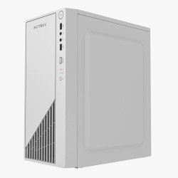 Gabinete Acteck MT Kioto GC220F/Mb m-ATX/ ATX 500/USB/blanco