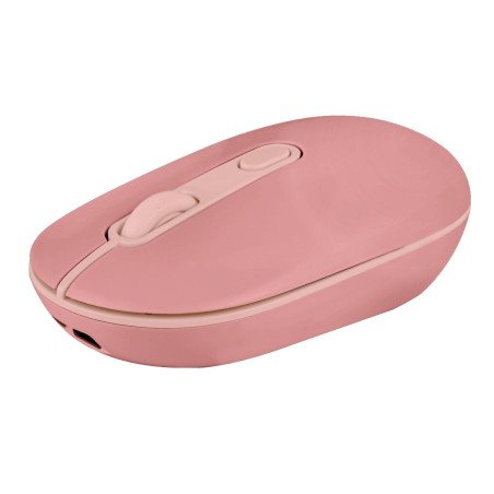 Mouse Inalámbrico COLORI ROSA, recargable 2.4 GHz B