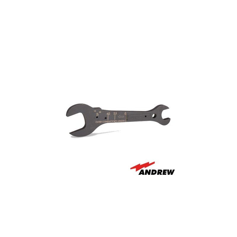 Llave multifuncional para preparación de cable Heliax de 1/2" y 7/8". Todo en uno.