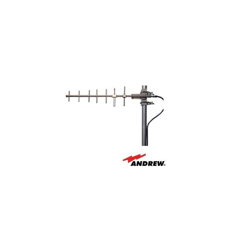 Antena Base Direccional 806-869 MHz, diseño robusto, protección contra hielo