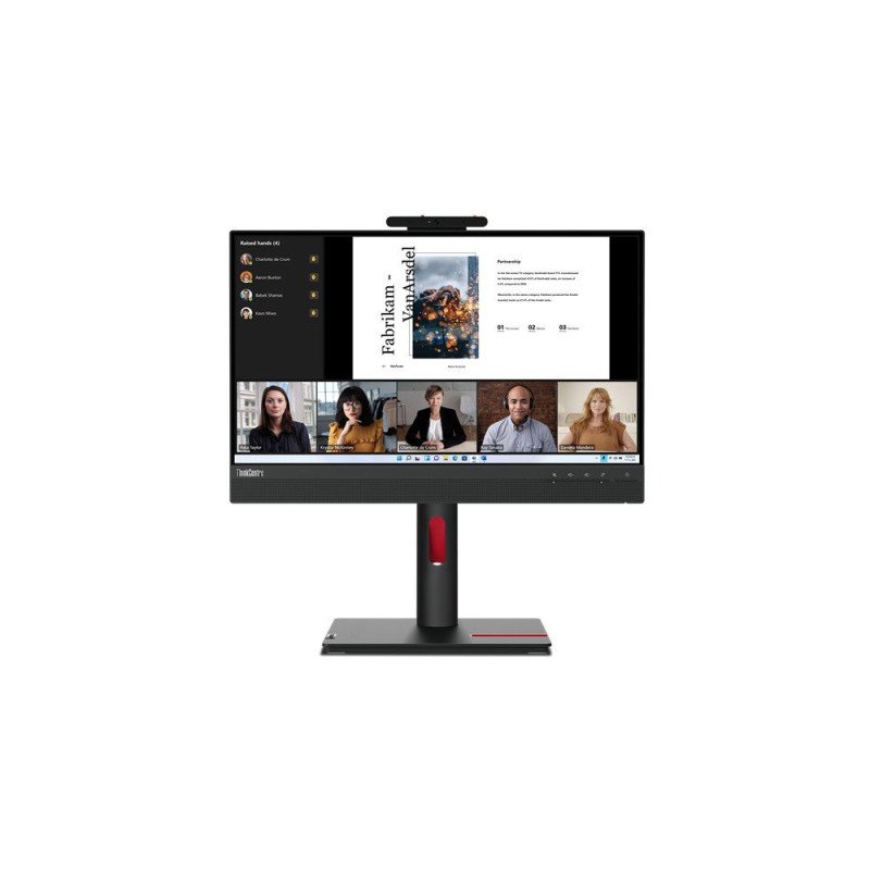 Monitor Lenovo ThinkCentre Tiny-In-One 22, 54.6 cm (21.5"), 1920 x 1080 Pixeles, Full HD, LED, 6 ms, Negro