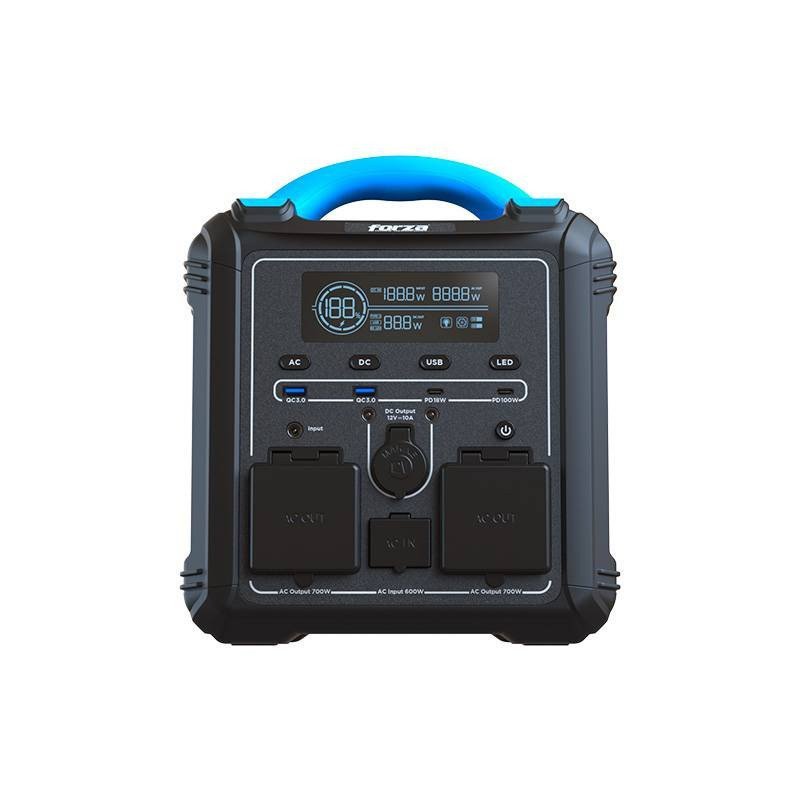 Power Station Forza Titan 700W(FPP-T700), Color Negro con Azul
