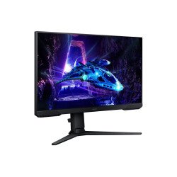 Monitor Samsung Gaming Odyssey G3, 24 pulgadas, FHD, Panel Flat, con pantalla giratoria, color negro, 180Hz, 1ms
