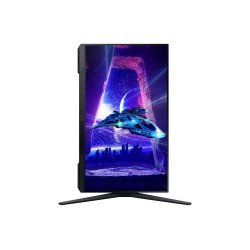 Monitor Samsung Gaming Odyssey G3, 24 pulgadas, FHD, Panel Flat, con pantalla giratoria, color negro, 180Hz, 1ms