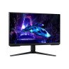 Monitor Samsung Gaming Odyssey G3, 24 pulgadas, FHD, Panel Flat, con pantalla giratoria, color negro, 180Hz, 1ms