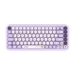 Kit Acteck creator chic k-colors MK480, teclado y mouse, inalámbrico, multimedia, 85 teclas, óptico, 800 DPI, 4 botones + scroll