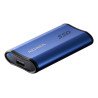 SSD externo adata SE880 4TB. Interfaz USB 3.2 gen 2 x2, puerto USB-c. Color azul. SSD externo adata SE880 4TB. Interfaz USB 3.2 gen 2 x2, puerto USB-c. Color azul.