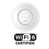 Access point GrandStream gwn7664e, punto de acceso wifi 6 dual mu-mimo 4x4, admite hasta 512 dispositivos, 2 puertos 2.5 g, Poe,