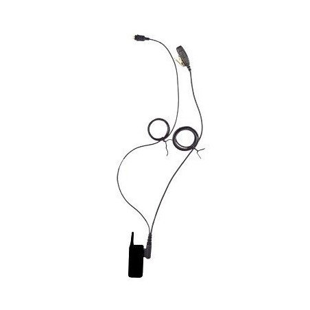 Kit de vigilancia LOC de 2 cables para ICOM ICF3003/4003/3013/4013/3021/4021