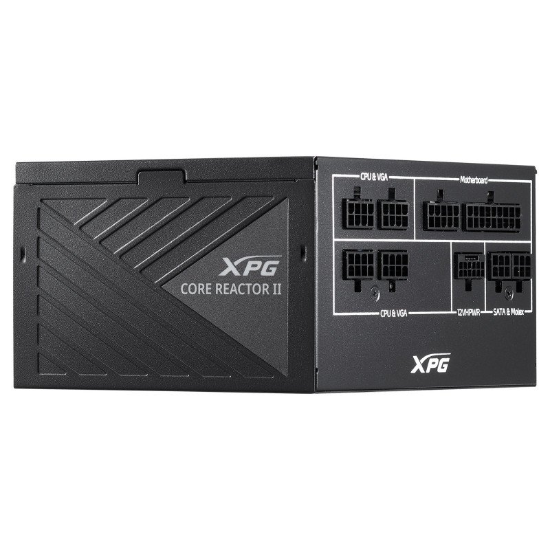 Fuente de poder XPG Core reactorii, modular, 1000w, ATX 3.0 ATX 3.1, Gold 80 plus, negro