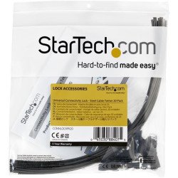 Cable de Seguridad Ajustable y en Acero para Atar - Paquete de 20, Cab