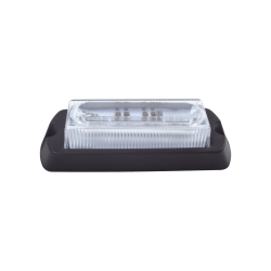 Luz auxiliar ultra brillante x13 de 4 LEDs, color azul, con mica trans