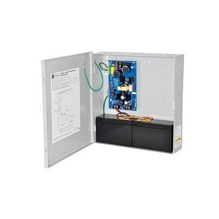 Fuente de alimentación con capacidad de respaldo de 12 vcd @ 4 a o 24 vcd @ 3a.