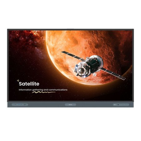 Pantalla BenQ RP8604 Interactiva IR Anti-Germenes 86" 4K UHD 3840x2160 50 Puntos Touch Android 13 6 Sensores
