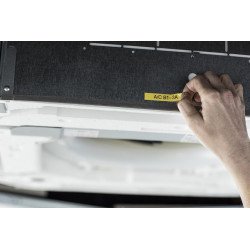 Rotulador industrial brother P-touch pte110, transferencia térmica, maletín, imprime etiquetas laminadas de hasta 12 mm de ancho