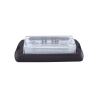 Luz auxiliar ultra brillante x13 de 4 LEDs, color rojo, con mica transparente.