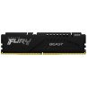 Memoria RAM Kingston DIMM DDR5 8GB 5200mt/s Fury beast black expo CL36 288pin 1.25v con disipador de calor para PC/gamer/alto re