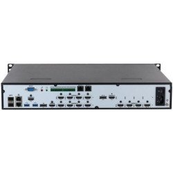 Decodificador de vídeo IP Ultra HD (8k), 12 salidas HDMI, H265+, H265, H264, MJPEG, HDMI, DVI-I, Soporta 1, 4, 6, 8, 9, 16, 25,