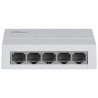 Switch para Escritorio 5 Puertos Fast Ethernet con velocidad de transmisión de 10, 100 Mbps en un diseño compacto. Su capa 2 sop