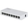 Switch de Escritorio con 8 puertos Fast Ethernet (10, 100 Mbps), diseño compacto de capa 2, con capacidad de switching de 1.6 Gb