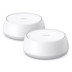 Sistema Mesh WiFi 7, Wi-Fi 7 de Triple Banda de 3.6Gbps, 2 puertos 2.5Gbps, Multi-Link Operation (MLO), Protección con HomeShiel