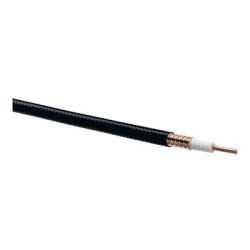 Cable coaxial Heliax de 1/2", cobre corrugado, blindado, 50 ohm