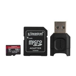 Memoria Kingston Micro SDCR2 React Plus + Lector MLPM