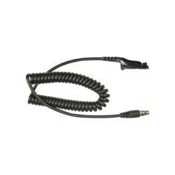 Cable para auricular para radios Motorola Mototurbo XPR6500, XPR6550, DGP-4150, DGP-6150, DGP-8550, DGP-5550, APX-7000, DP-3400