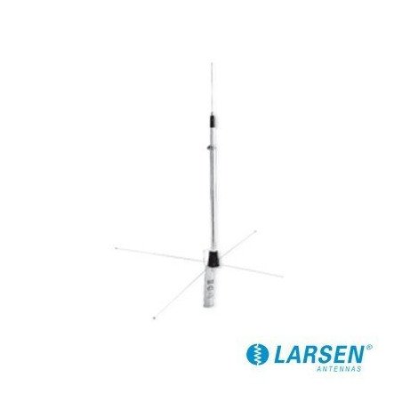 Antena Base VHF, Omnidireccional, Rango de Frecuencia 136 - 230 MHz.