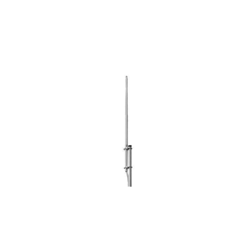 Antena Base UHF, Fibra de Vidrio, Rango de Frecuencia 380 - 400 MHz.