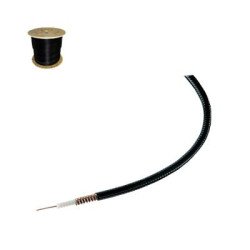 Cable coaxial HELIAX de 1/4", cobre corrugado, superflexible, BLINDADO, 50 Ohm, Carrete de 305 metros